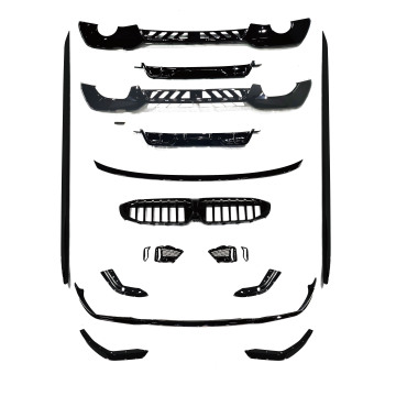 G20 M Performance Style Body Kit: Front and Rear Bumpers for Exterior Upgrade