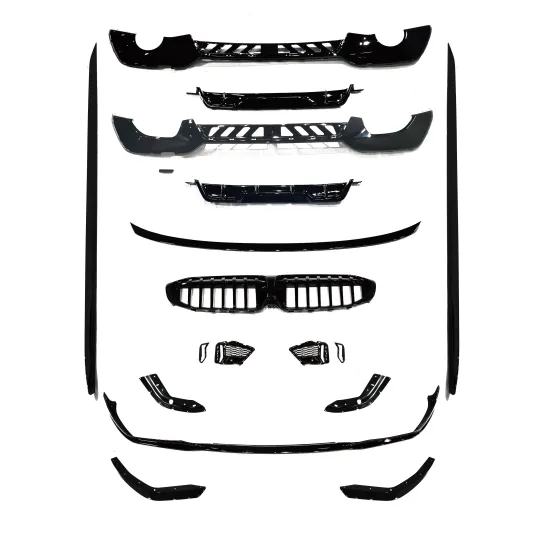 G20 M Performance Style Body Kit: Front and Rear Bumpers for Exterior Upgrade