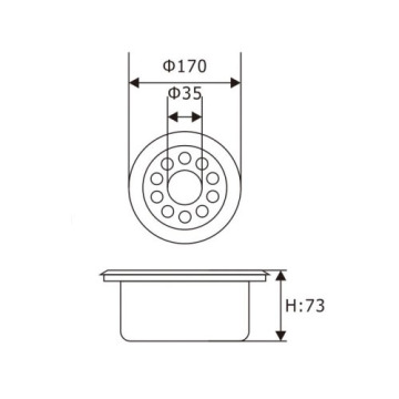 LEDER Central Ejective 9W LED Fountain Light