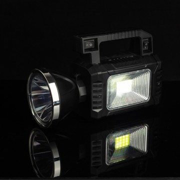 Portable Mini LED Solar Panel Emergency Lights with Phone Chargers