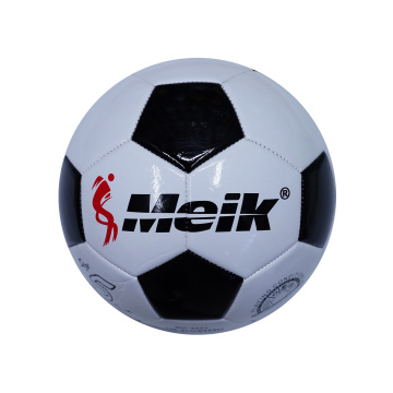Bola de futebol tamanho 5 preto e branco