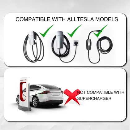 Smart New Energy Car Electric Charging Pile Cord - Tesla to Tesla Extension Cable