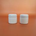 Cosmetic Cream Containers Opal Glass Jars with Cap and Gasket Manufactory
