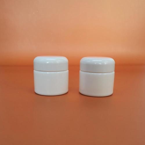 Cream Jar Opal Glass Jars with Cap and Gasket Factory