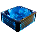 Round Outdoor Hot Tubs People Whirlpool Portable Spa