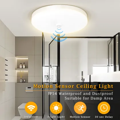 Smart Pir Sensor Lighting LED Ceiling Lamp - Motion Sensor Light