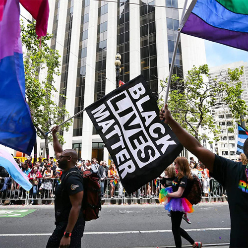 Custom Polyester Black Lives Matter Flag