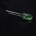 5mm Green Diffused LED 520nm 17mm Pin fohy