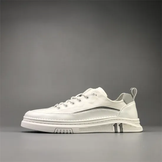 2021 soft bottom all matching white men shoes