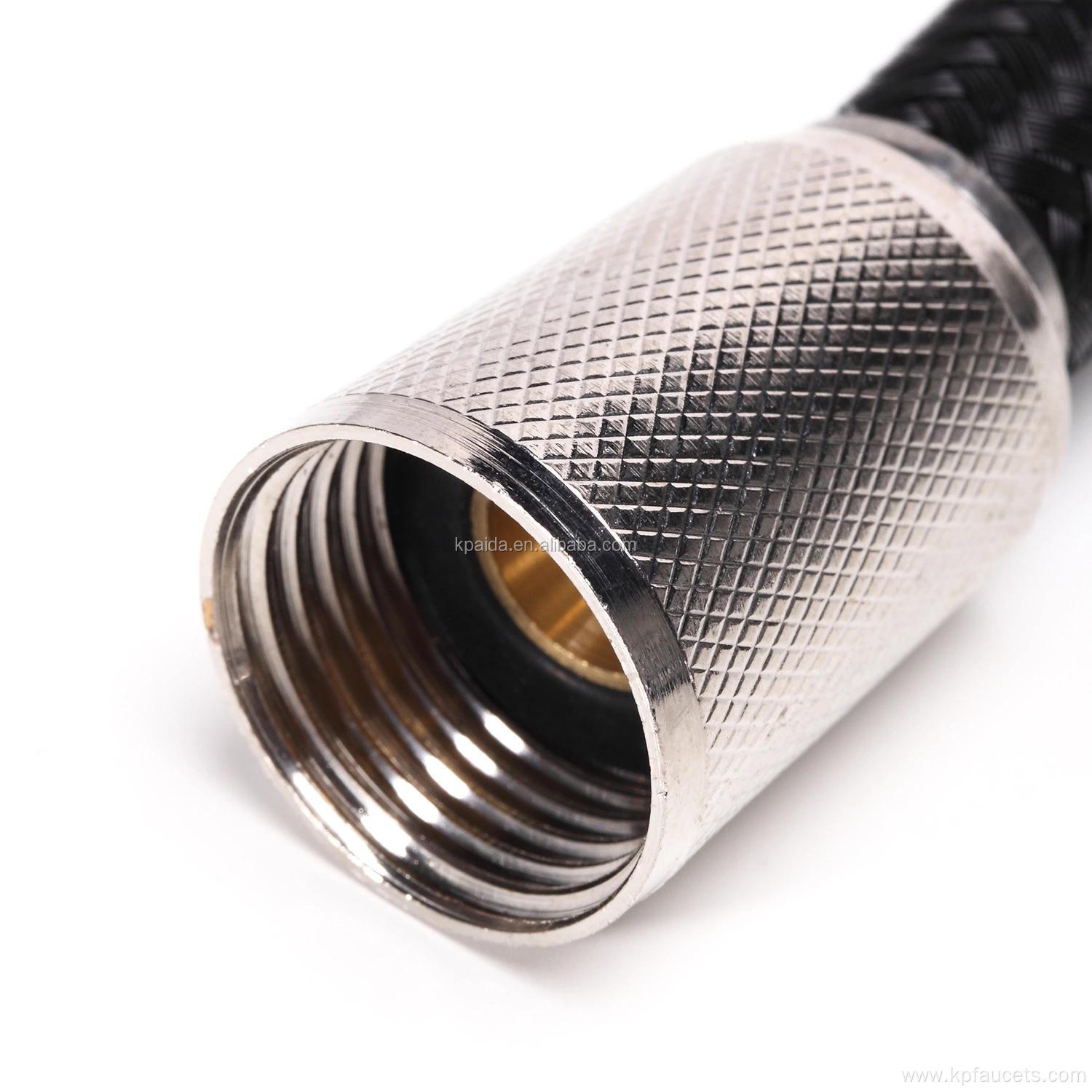 Black High Pressure Nylon Braided Hose Pipe