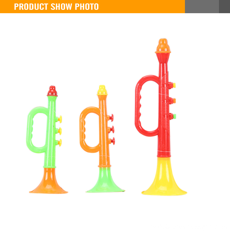 Cute plastic trumpet