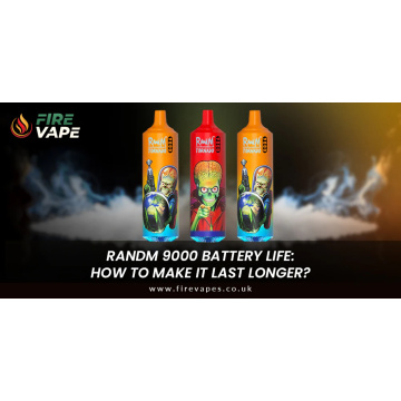 Original RandM Tornado 9000 Puffs Electronic cigarette France