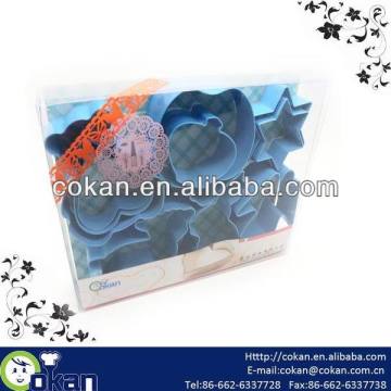 Various Shape 10pcs Cookie Cutter Set CK-0150 color painting cookie cutter