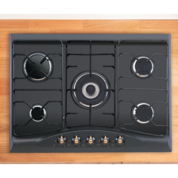 Kitchen Indesit Steel Stove 5 Burners