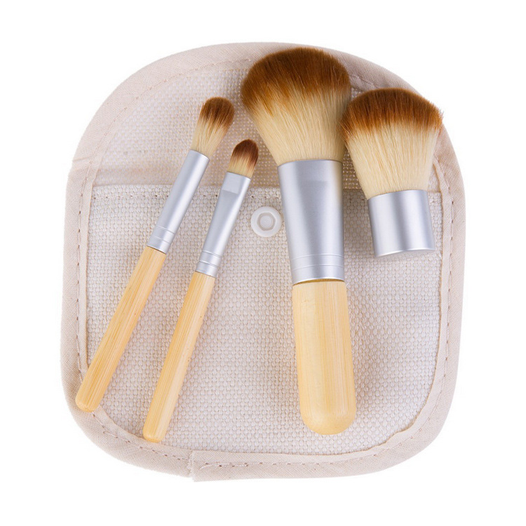 Vegan makeup brush set