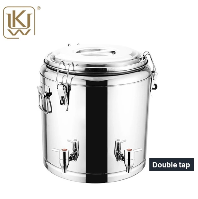 Stainless Steel Insulated Bucket for Cafeteria