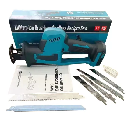 Cordless Brushless Power Saws: Portable Reciprocating and Wood Pipe Saws