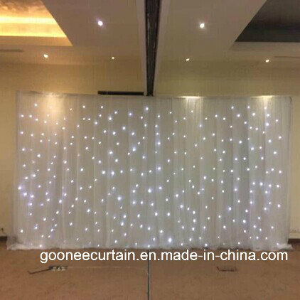 Cool White LED Star Cloth Wedding Party Decoration