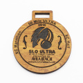 Medalhas de corrida de madeira com impulso personalizado