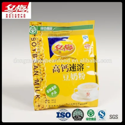 High calcium instant soyabean milk