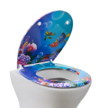 Duroplast Toilet Seat in underwater world pattern