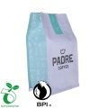 Tab de válvula de fondo cuadrada Tina Tina Lade Side Kipper Food Grading Powes Boquing Bags