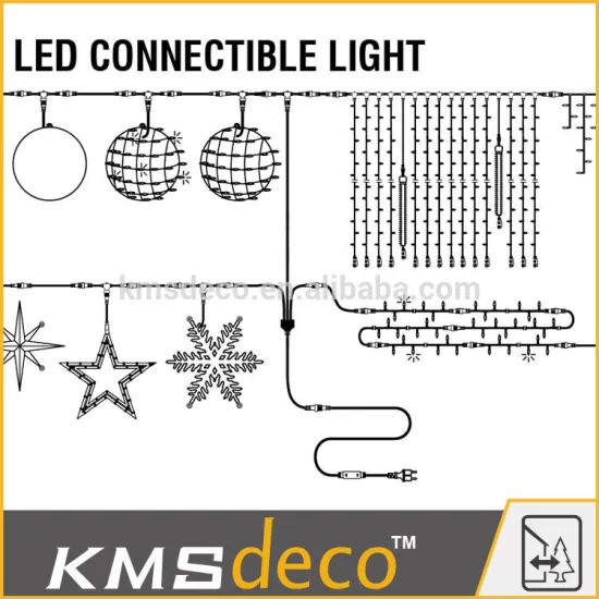 connectable string light building decoration