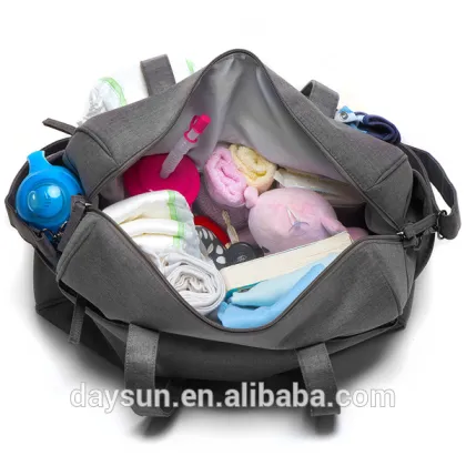 Diaper Bag Baby Change Pad Mummy Daddy Shoulder Diaper Bag