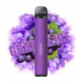 Barra de venda quente 1800 Puff Puffs mini vape