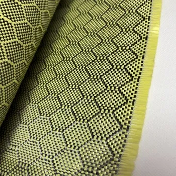 Toray T300 3K Carbon Fiber Cloth: Honeycomb Hexagon Patterned Carbon Fiber Fabric