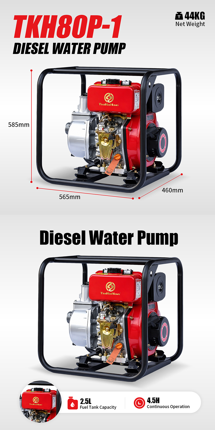TKH80P-1 Diesel Water Pump(5)