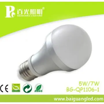 Top-quality e27 7w LED bulb lamp