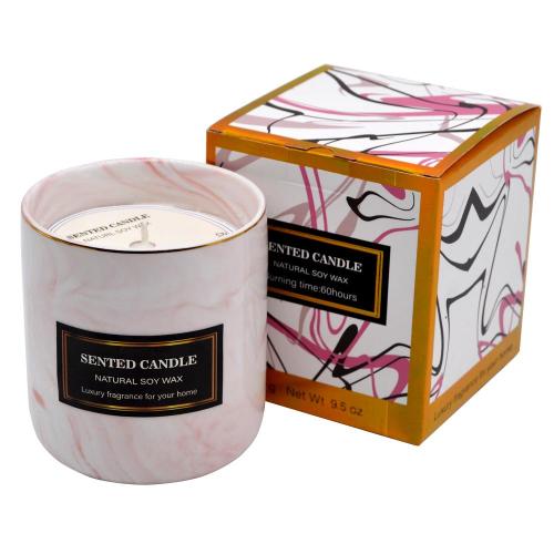 Aroma Luxury Private Label Ceramic Jar Candles