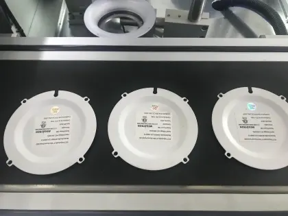 FK-SPEEDA Visual Labeling Machine: Advanced CCD Vision & Fan Labeling Solutions