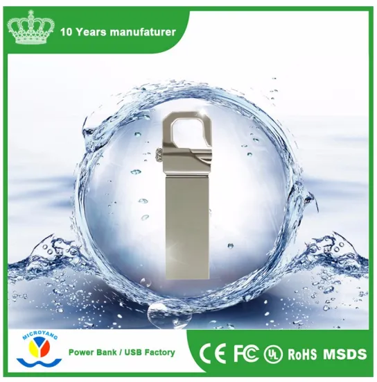Waterproof stainless steel Metal usb flash drive U disk pen drive