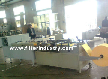 Heavy duty air filter production line
