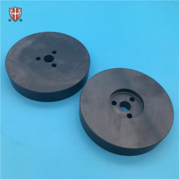Placa de disco de disco de cerámica electrónica aislante Si3N4 OEM