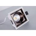 12W 4100K 2.4G Fernbedienung Led Square Spotlight-Aluminium