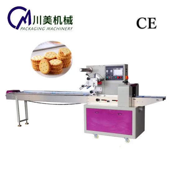 High Quality Easy Operate Automatic Horizontal Cookies Wafer Biscuit Packing Machine