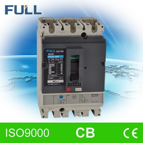 4 pole 1600 ampere moulded case circuit breaker