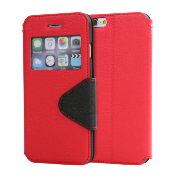LZB fashion colourful flip pu leather phone case for samsung galaxy core 4G