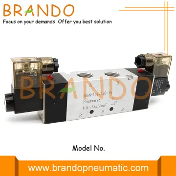 4V420-15 1/2'' Double Solenoid 5/2 Way Pneumatic Valve