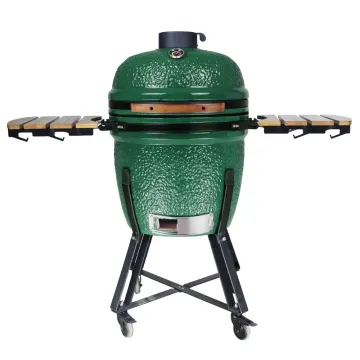 SEB KAMADO Green Asadores Grill Bbq Ceramic Smoker Charcoal Grill Kamado Grill 18 inch