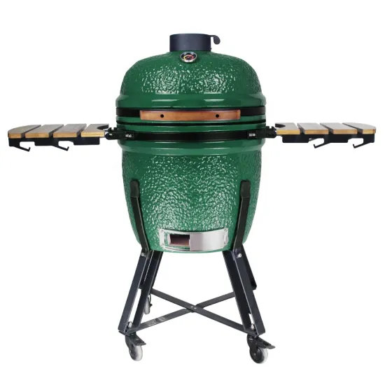 SEB KAMADO Green Asadores Grill Bbq Ceramic Smoker Charcoal Grill Kamado Grill 18 inch