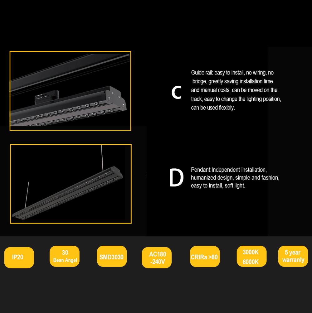 Double-side luminaire