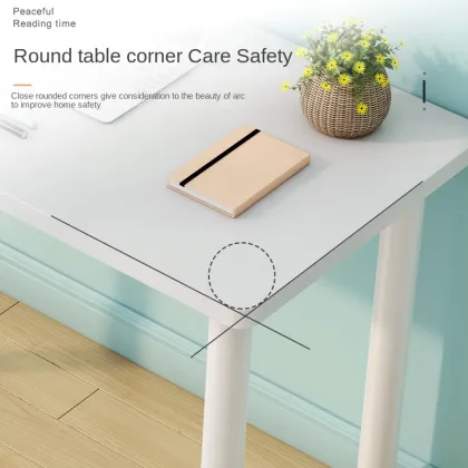 Student Study and Office Computer Desk with Storage Shelf and Bookcase