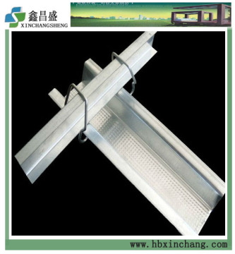 Ceiling carrying channel galvanized metal profile
