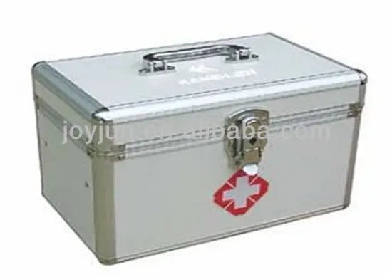 aluminum first aid kit box/emergency medical kit
