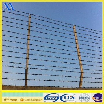 anti climb fence with barbed wire/galvanized barbed wire/y shaped fence with barbed wire