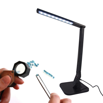 Diamond Test Fluorescent LED Lamp - Dimmable 3000K 4000K 5000K 6000K Jewelry Grading Light for Gemologists
